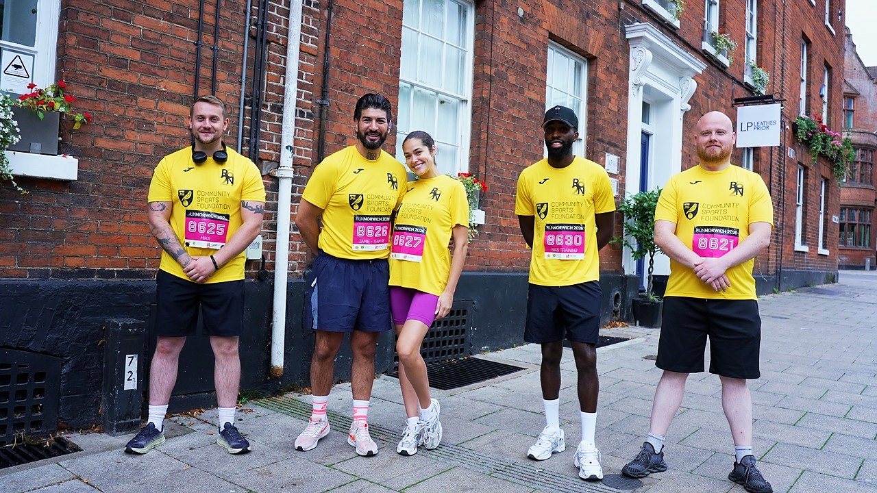 The Team Regency group at Run Norwich