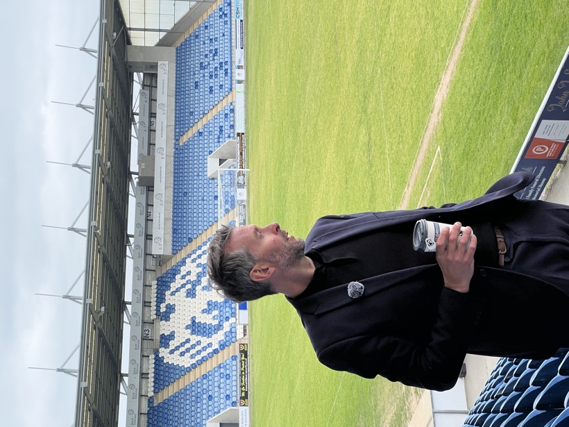 Football Law shoot at Colchester United