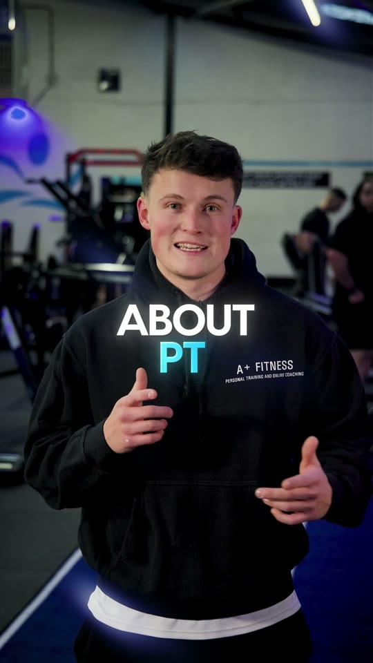 Andrew French of A+ Fitness talking to camera in Leman’s Gym, from one of the videos we made for him