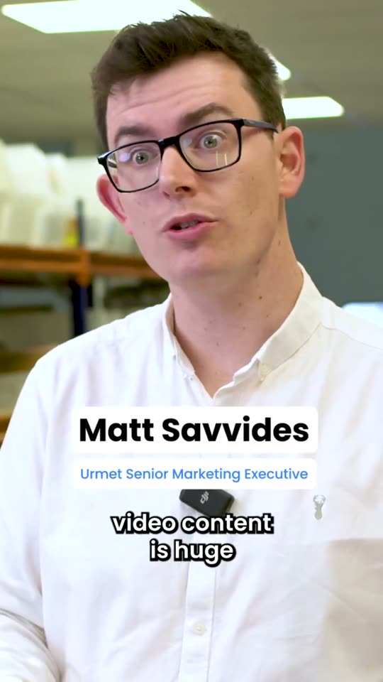 Matt Savvides of Urmet UK recording his video testimonial for The Sequence