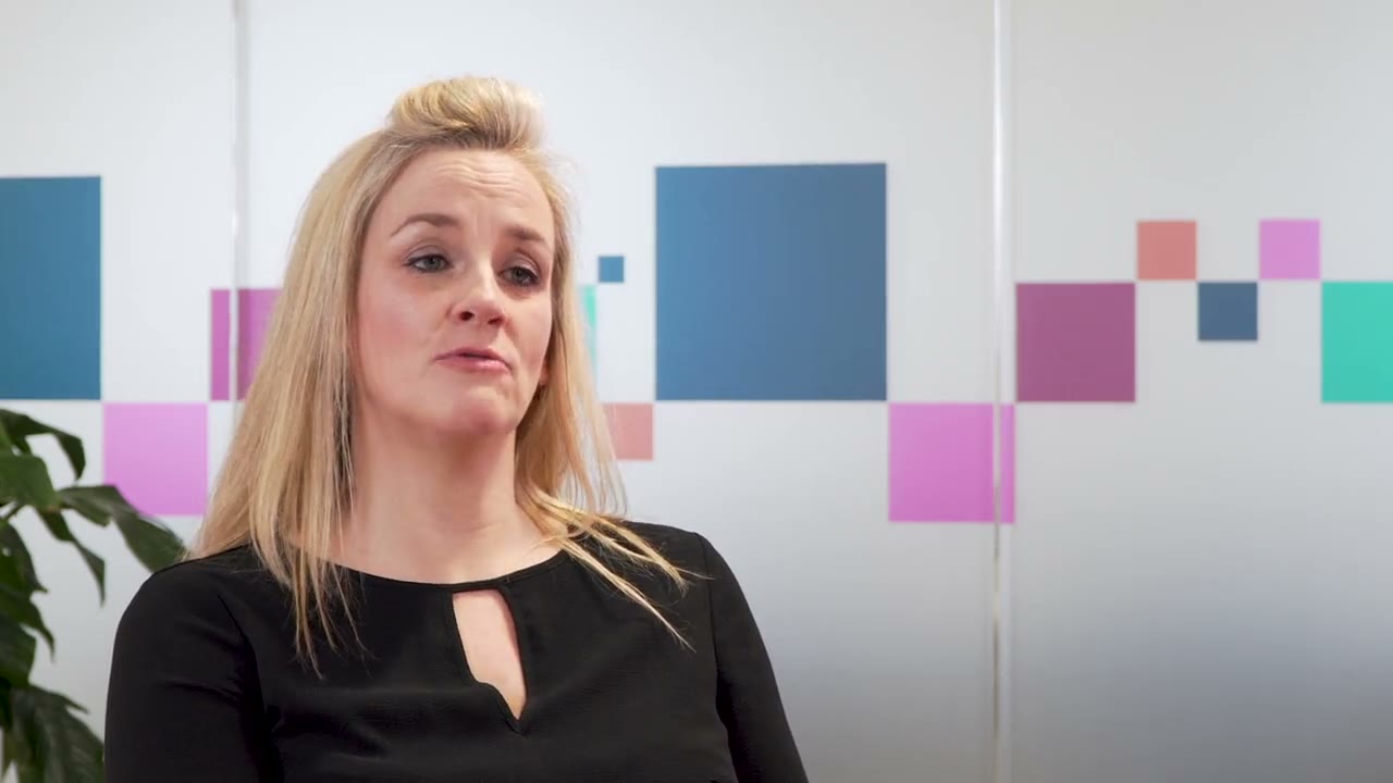 A Kingston Smith team member interviewed on camera