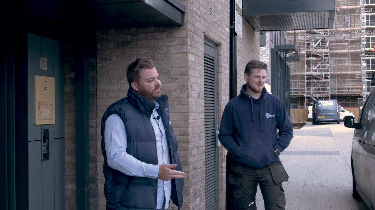 An excerpt from the Urmet Chelmer Waterside installer case study